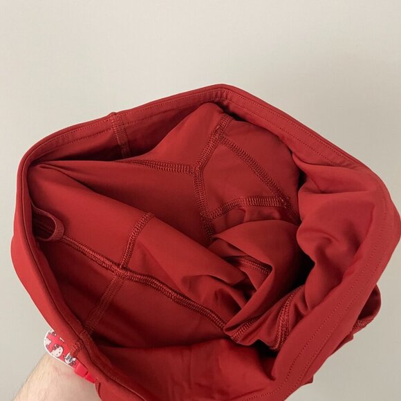 Lululemon Fast and Free Crop II 19" Non-Reflective Magma Leggings Size 4 - Picture 7 of 7